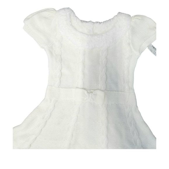 Children's Place New Tags Ivory Sweater Dress Size 3T - Picture 3 of 4